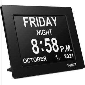 SVINZ Alarm Clock Digital Calendar